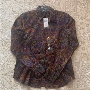Ralph Lauren button-up shirt. NWT